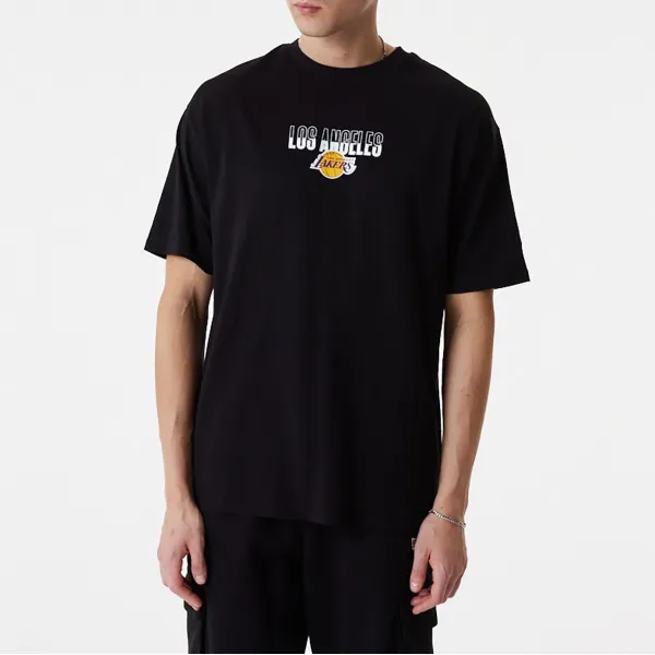 Camiseta Lakers manga corta "City Graphic" New Era - negro