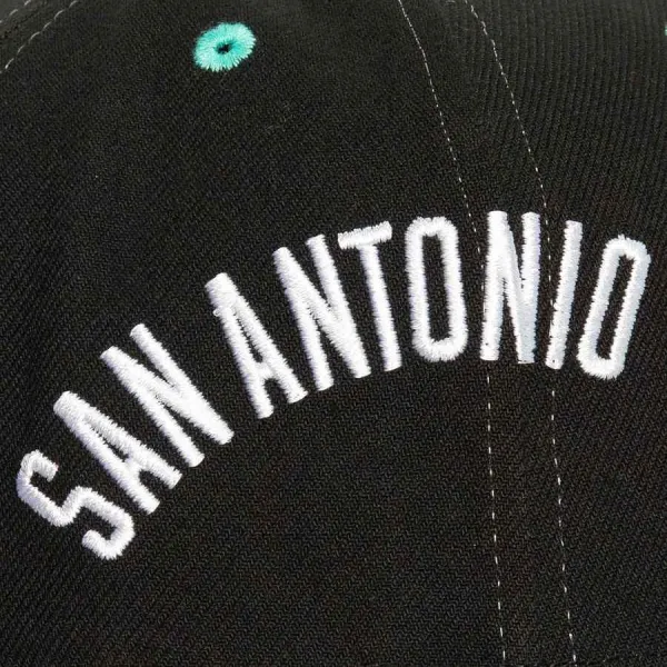 Gorra Curva San Antonio Spurs NBA Overbite Pro HWC de Mitchell and Ness