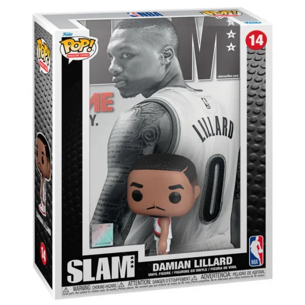 Funko Pop Damian Lillard Slam Cover - Portland Trail Blazers