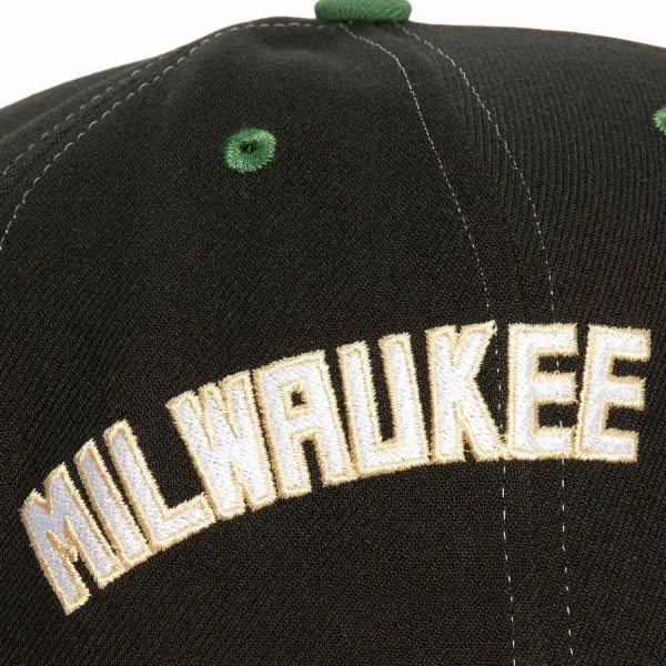 Gorra Curva Milwaukee Bucks Overbite Pro