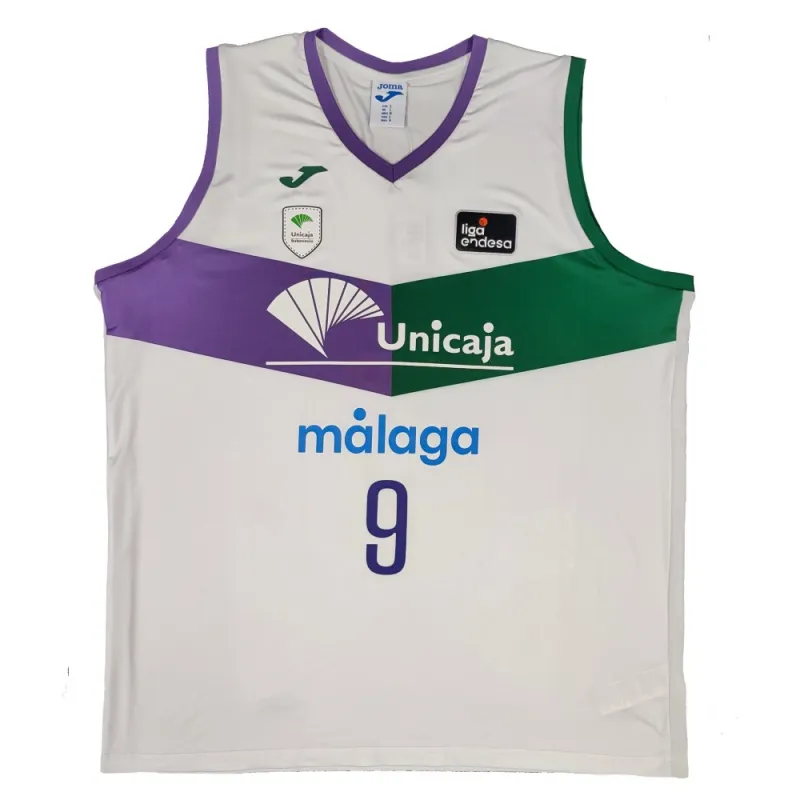 Camiseta baloncesto ACB Alberto Diaz Unicaja Malaga