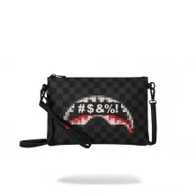 Bolso de mano Sprayground "Censored" en negro