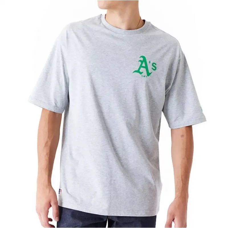 New Era Fleece Pullover - TARTAN Oakland Athletics