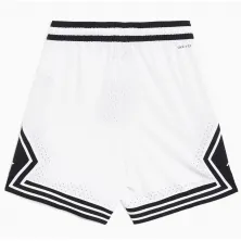 Short Air Jordan Dri-Fit Diamond blanco vista trasera