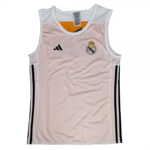 Camiseta Entrenamiento Reversible Real Madrid Baloncesto de Adidas