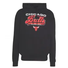 Sudadera Chicago Bulls Oversized - New Era NBA Graphic Negra