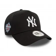 Gorra curva New York Yankees 9Forty World Series Patch Frame de New Era vista izquierda