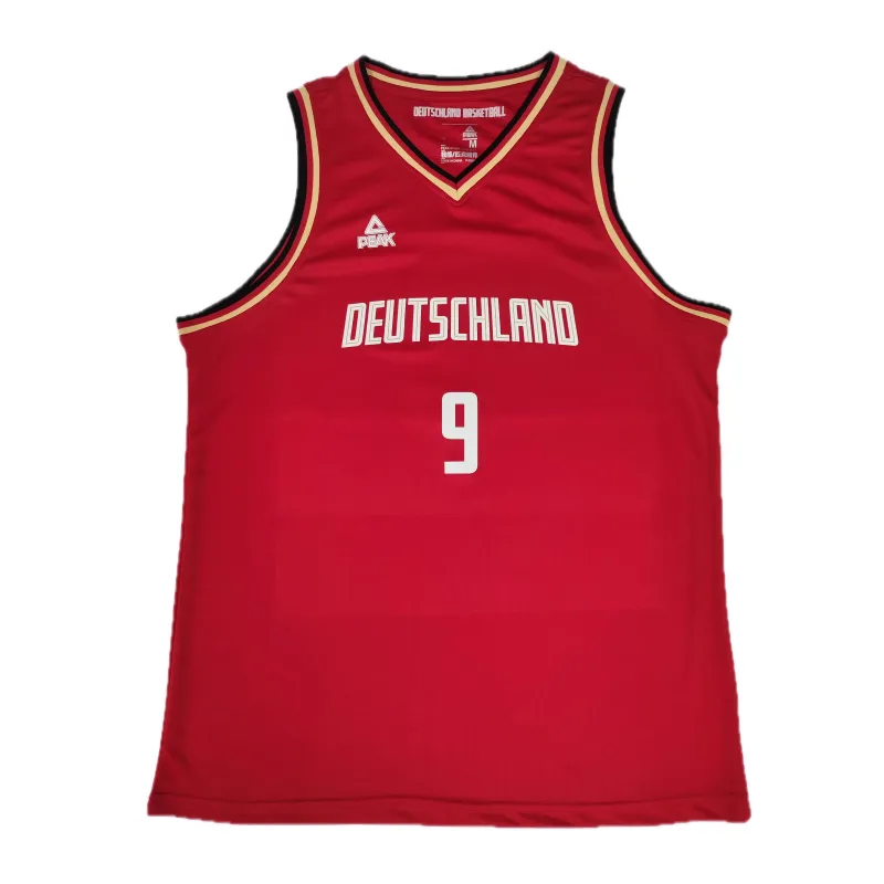 Camiseta Franz Wagner Alemania - Peak Baloncesto roja