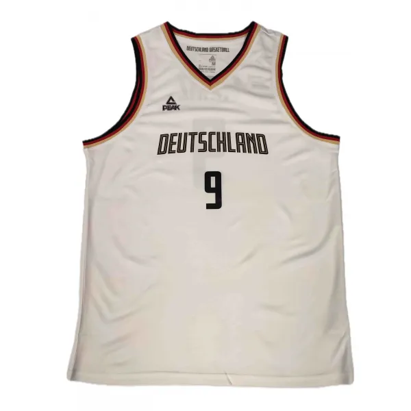 Camiseta Franz Wagner Alemania - Peak Baloncesto blanca