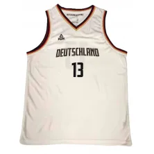 Camiseta Moritz Wagner Alemania - Peak Baloncesto blanca