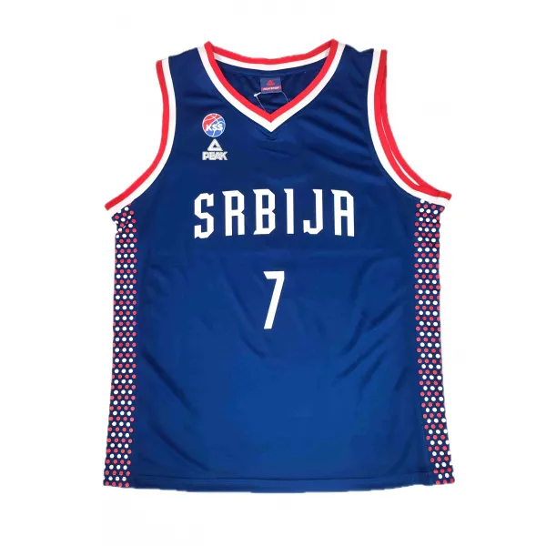 Camiseta Bogdan Bogdanovic Serbia - Peak Paris 2024 azul