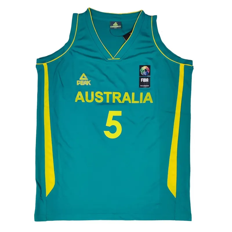 Camiseta Patty Mills Australia - Peak verde