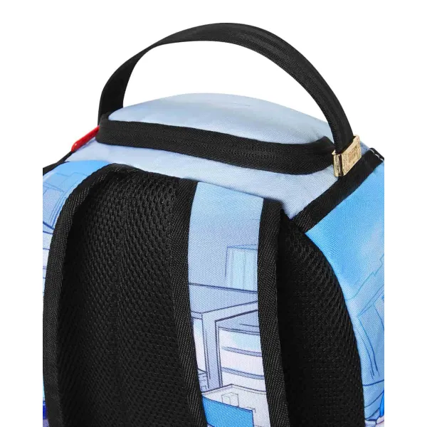 Mochila Mini Sprayground Chillin Like a Building detalle asa