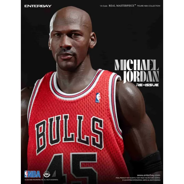 Figura de Michael Jordan con los Bulls de Enrterbay detalle