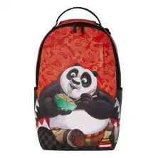 Mochila Sprayground Kung Fu Panda Courtain Sitting vista frontal