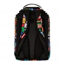 Mochila Sprayground Minecraft Checks trasera