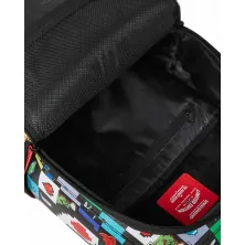 Mochila Sprayground Minecraft Checks interior