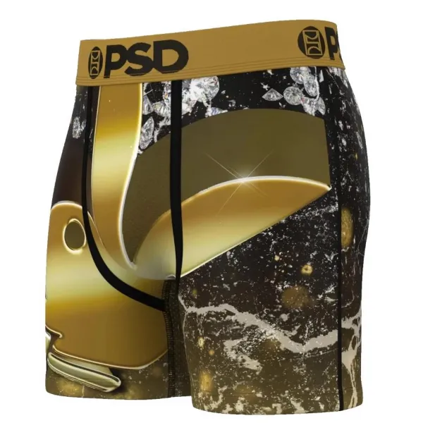 Calzoncillos Bóxer PSD underwear Solid Gold Playboy derecha