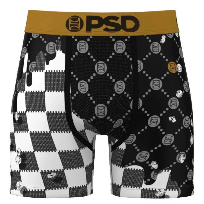 Calzoncillos Bóxer PSD underwear Check Drip frontal