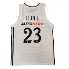 Camiseta Sergio Llull Real Madrid Baloncesto Euroliga trasera