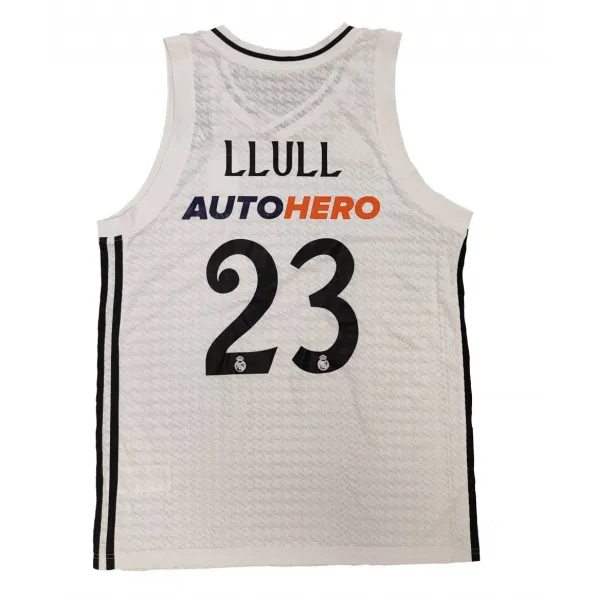 Camiseta Sergio Llull Real Madrid Baloncesto Euroliga trasera