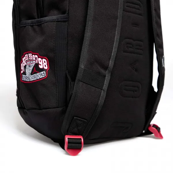 Mochila Air Jordan backpack patch negra correas