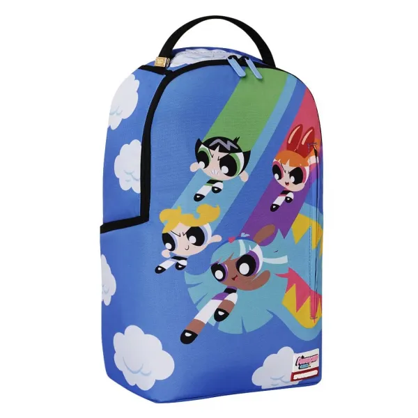 Mochila Sprayground Powerpuff Girls Action lateral