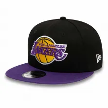 Gorra LA Lakers 9Fifty Logo negra - New Era frontal