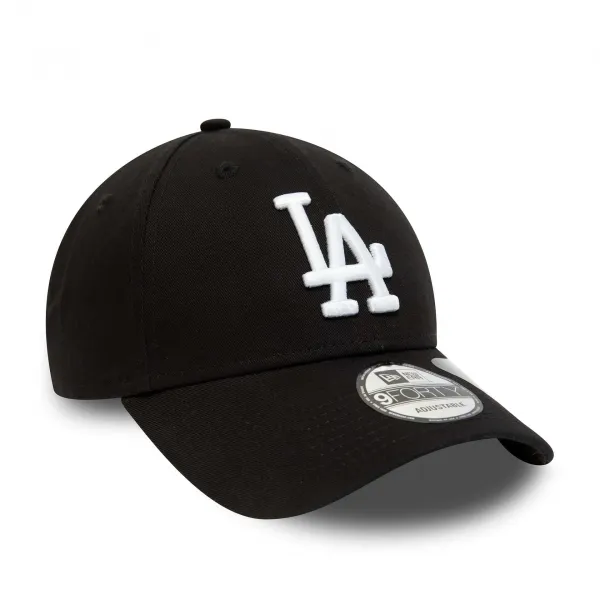 Gorra Los Angeles Dodgers 9Forty Repreve negra New Era lateral 2