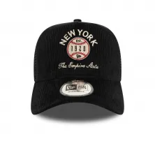 Gorra New York Yankees Cord Graphic Trucker MLB negra trasera