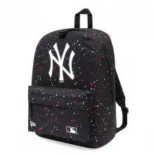 Mochila New York Yankees MLB AOP Stadium negra de New Era lateral 2