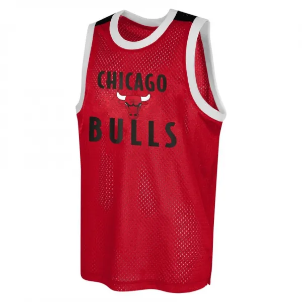 Equipación de Baloncesto Chicago Bulls Essential Mesh Outerstuff para niños camiseta