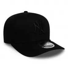 Gorra curva New York Yankees Tonal 9Fifty Stretch New Era negra lateral