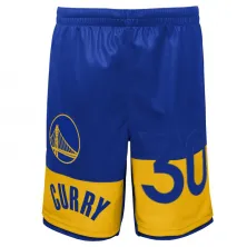 Short Stephen Curry Golden State Warriors N&N Outerstuff para niño frontal