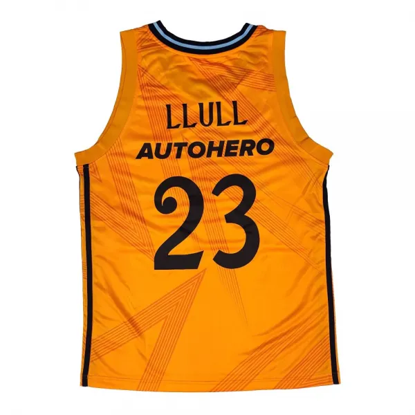 Camiseta Sergio Llull Real Madrid Baloncesto Adidas Junior segunda Equipación vista trasera