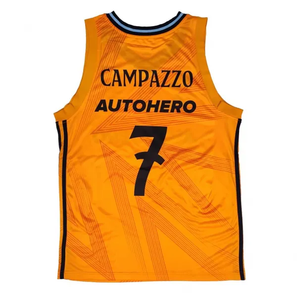 Camiseta Facundo Campazzo Real Madrid Baloncesto Adidas Junior Segunda Equipación vista trasera