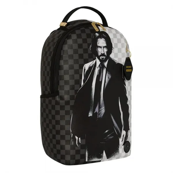 Mochila Sprayground John Wick Split Sharks In Paris vista lateral