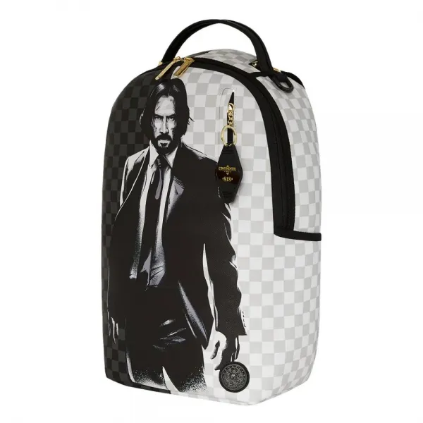 Mochila Sprayground John Wick Split Sharks In Paris vista derecha