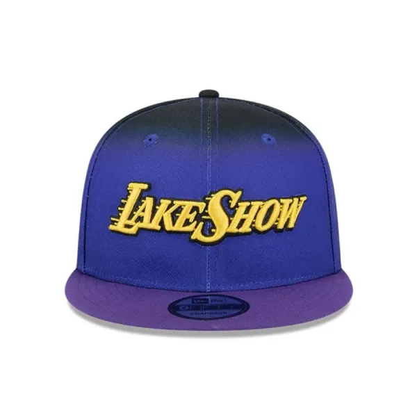 Gorra LA Lakers City Edition NBA24 9Fifty New Era vista frontal