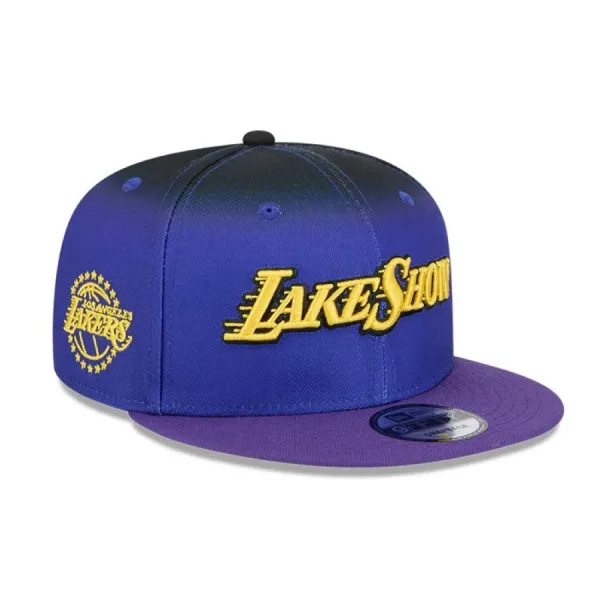 Gorra LA Lakers City Edition NBA24 9Fifty New Era vista derecha