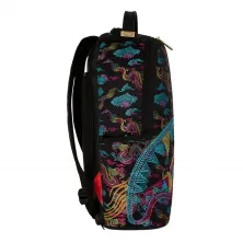 Mochila Sprayground Embroidered Dragons vista lateral