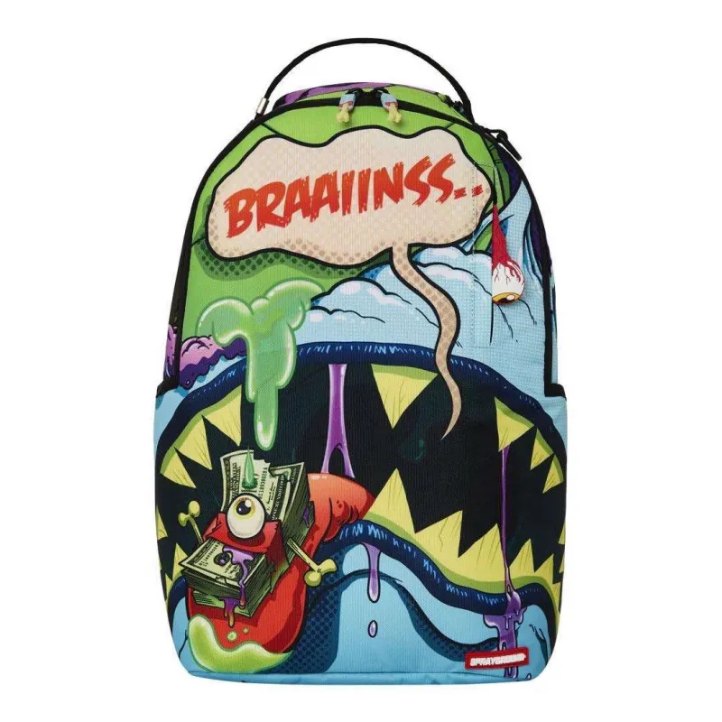 Mochila Sprayground Blue Zombie Shark principal