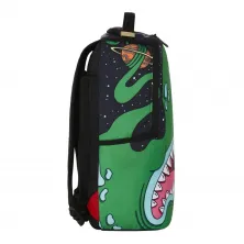 Mochila Sprayground Jorge Rodriguez Green Alien lateral