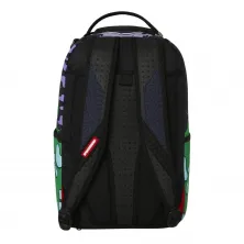 Mochila Sprayground Jorge Rodriguez Green Alien trasera