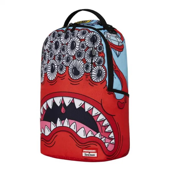 Mochila Sprayground Jorge Rodriguez Many Eyed Red Monster