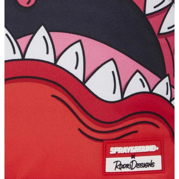 Mochila Sprayground Jorge Rodriguez Many Eyed Red Monster