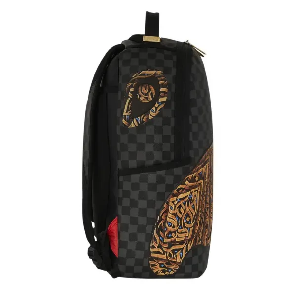 Mochila Sprayground Diaa Alam 1A Grey lateral